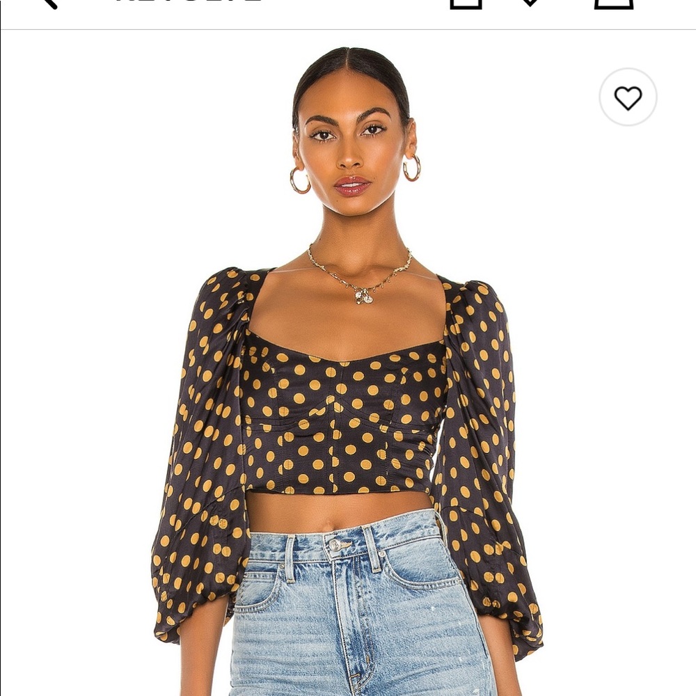 For Love & Lemons blouse from REVOLVE